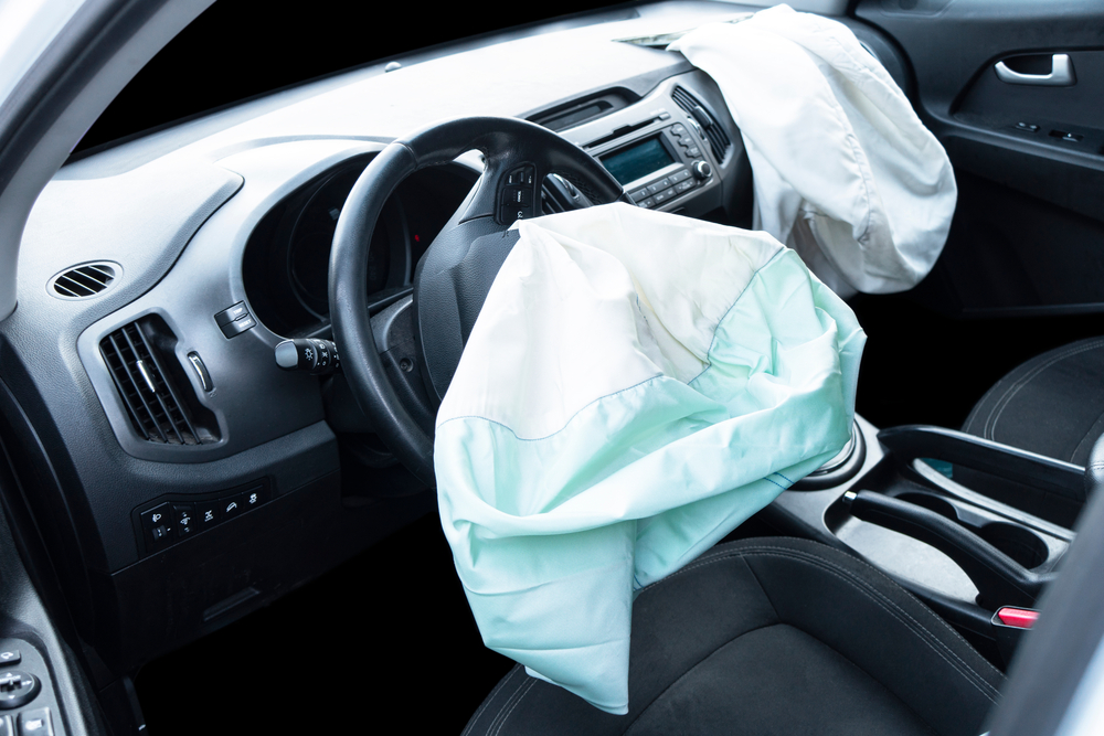 audi airbag popped
